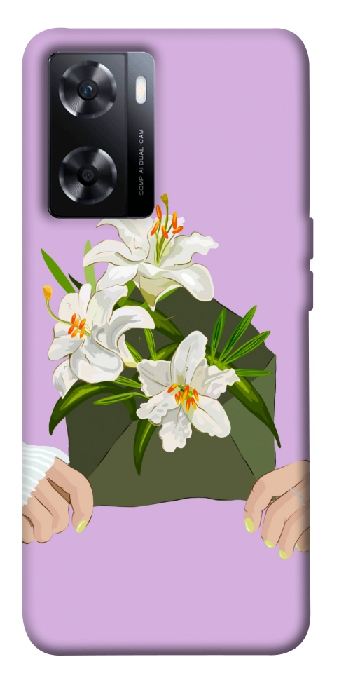 Чехол Flower message для OnePlus Nord N20 SE