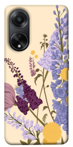 Чехол Flowers art для Oppo A98