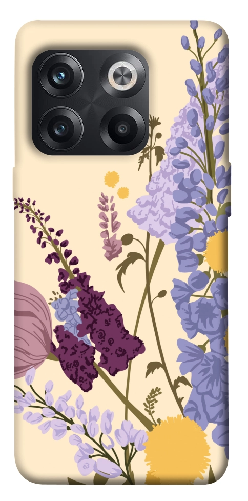 Чехол Flowers art для OnePlus 10T