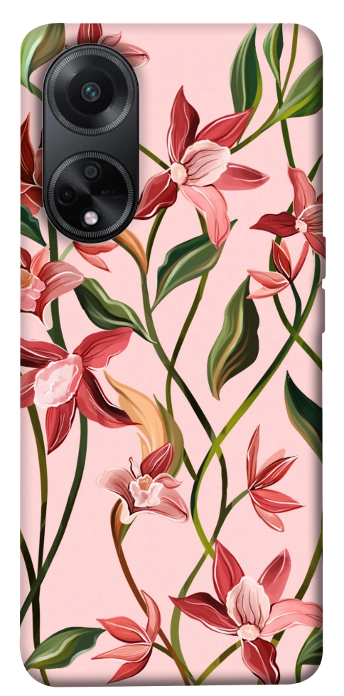 Чохол Floral motifs для Oppo A98