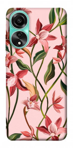 Чохол Floral motifs для Oppo A78 4G