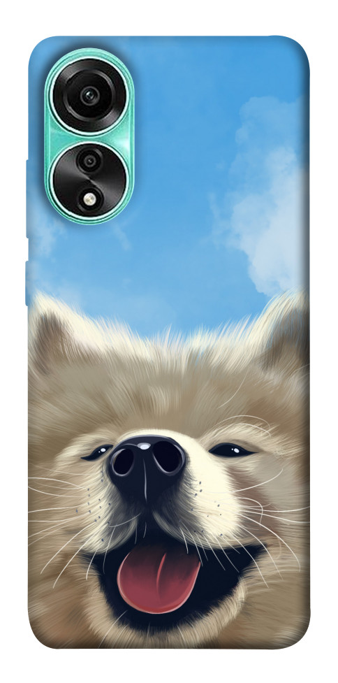 Чехол Samoyed husky для Oppo A78 4G