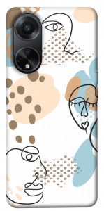 Чохол Face pattern для Oppo A98