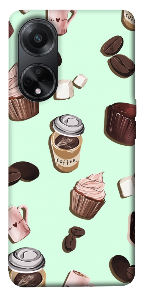 Чехол Coffee and sweets для Oppo A58 4G