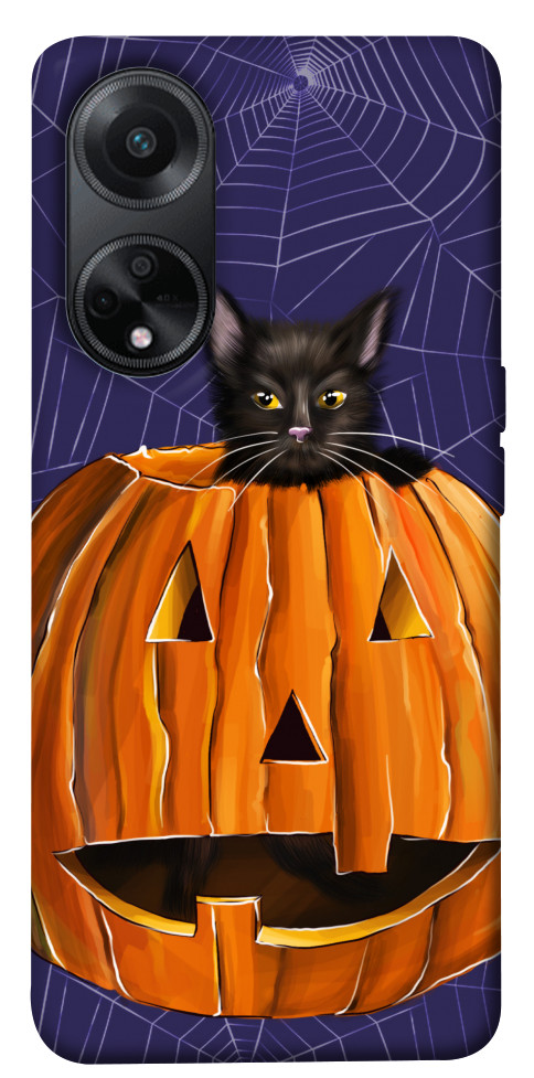 

Чохол Cat and pumpkin для Oppo A98 1619566