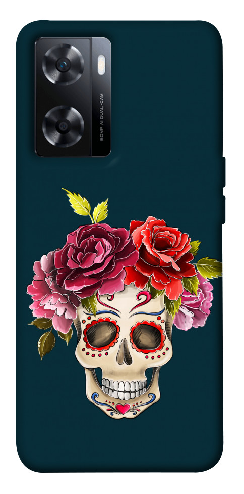 

Чохол Flower skull для OnePlus Nord N20 SE 1619578