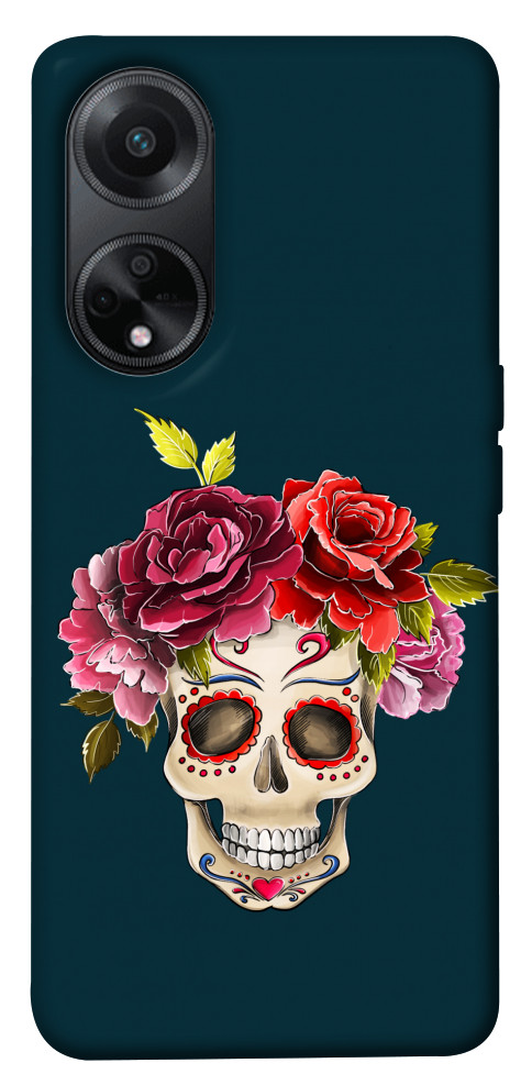 

Чохол Flower skull для Oppo A58 4G 1619580