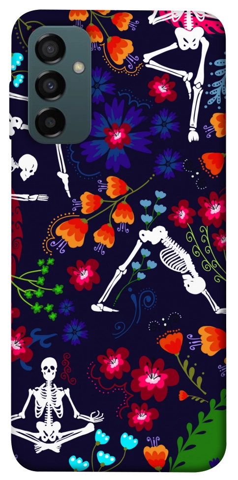 Чехол Yoga skeletons для Galaxy M34 5G