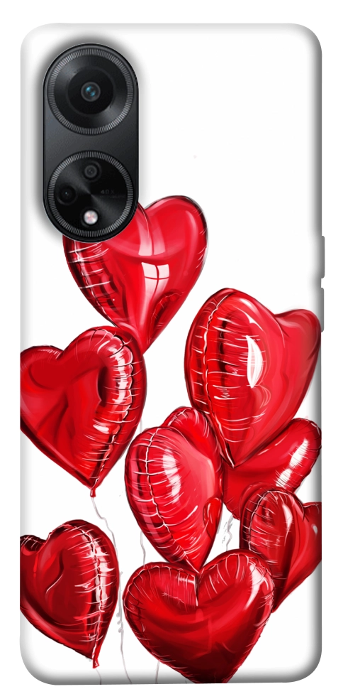 Чохол Heart balloons для Oppo A98