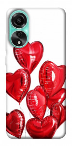 Чехол Heart balloons для Oppo A78 4G