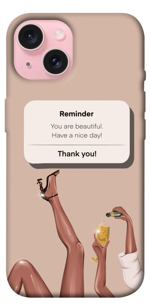 

Чехол Beautiful reminder для iPhone 15 1620090