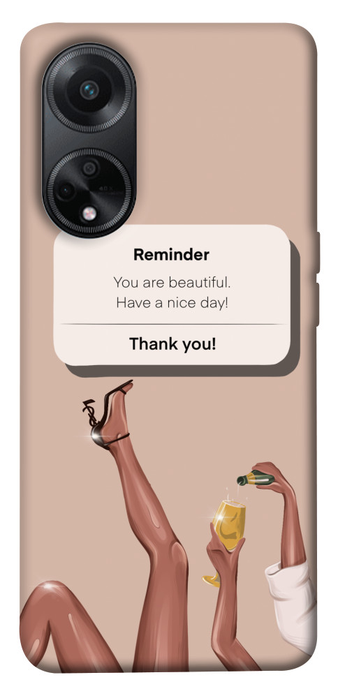 

Чохол Beautiful reminder для Oppo A58 4G 1620099
