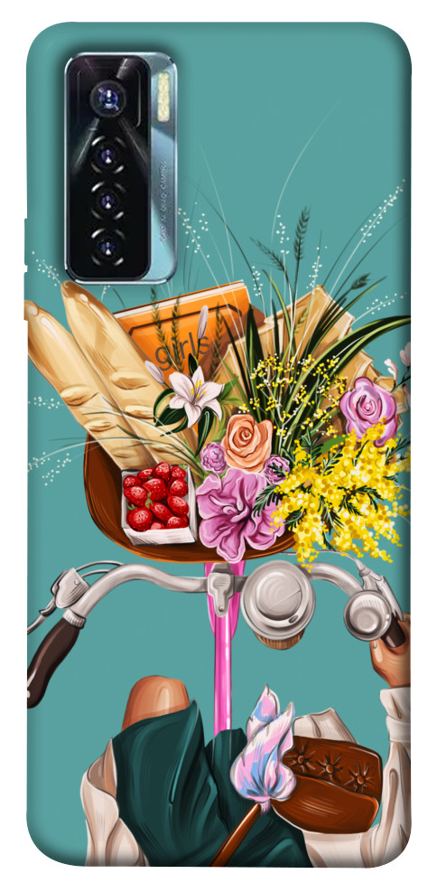 

Чехол Весенние цветы для TECNO Camon 17 Pro 1620150