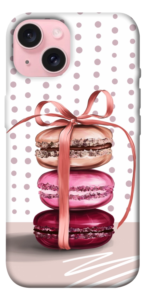 Чехол Macaroon dessert для iPhone 15