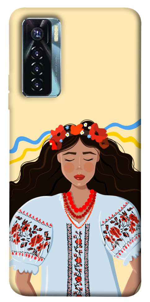 

Чохол Щира українка для TECNO Camon 17 Pro 1620306