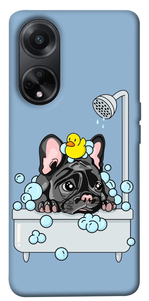 Чехол Dog in shower для Oppo A98