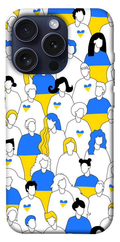 

Чехол Люди для iPhone 15 Pro 1620716