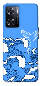 Чехол Голубой кит для OnePlus Nord N20 SE