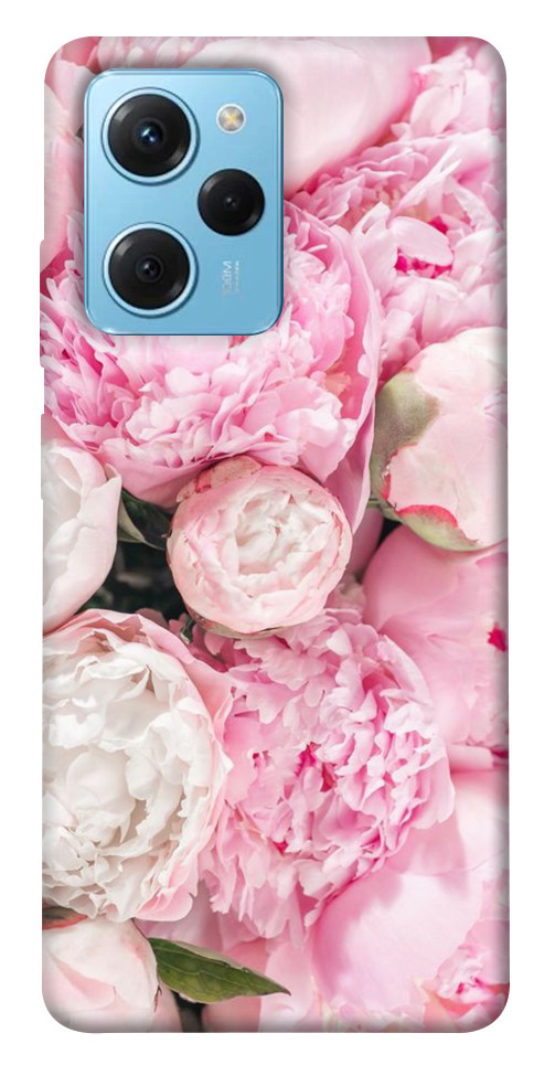 Чохол Pink peonies для Xiaomi Poco X5 Pro 5G