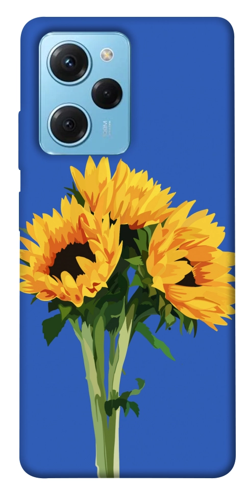 Чохол Bouquet of sunflowers для Xiaomi Poco X5 Pro 5G