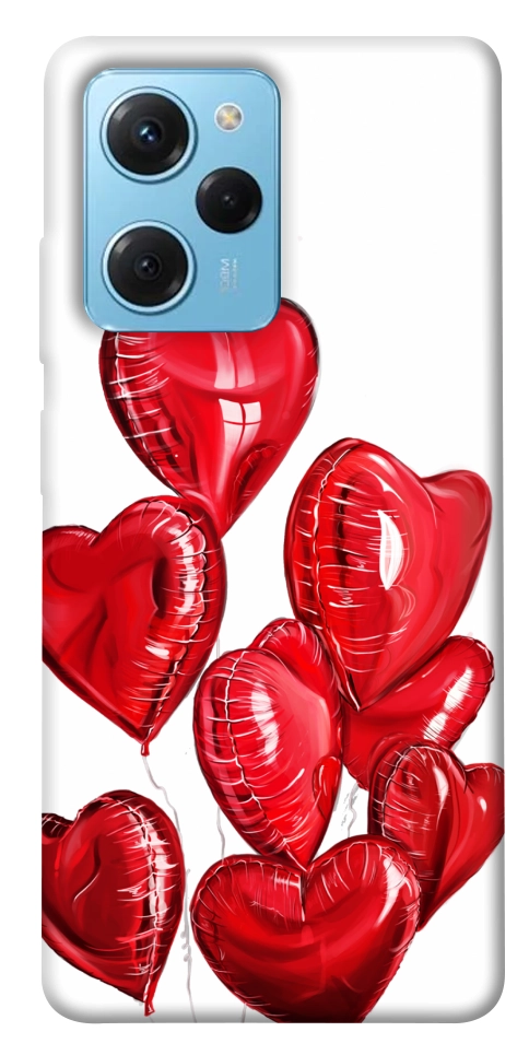 Чохол Heart balloons для Xiaomi Poco X5 Pro 5G