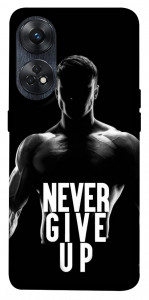 Чехол Never give up для Oppo Reno 8 T 4G