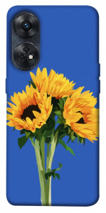 Чехол Bouquet of sunflowers для Oppo Reno 8 T 4G