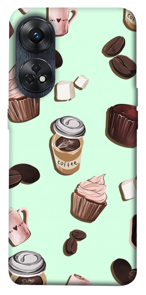 Чехол Coffee and sweets для Oppo Reno 8 T 4G