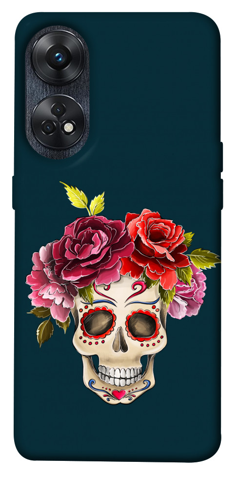 

Чохол Flower skull для Oppo Reno 8 T 4G 1636924