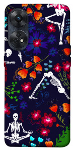 Чохол Yoga skeletons для Oppo Reno 8 T 4G