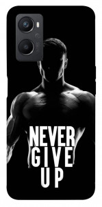 Чехол Never give up для Oppo A36