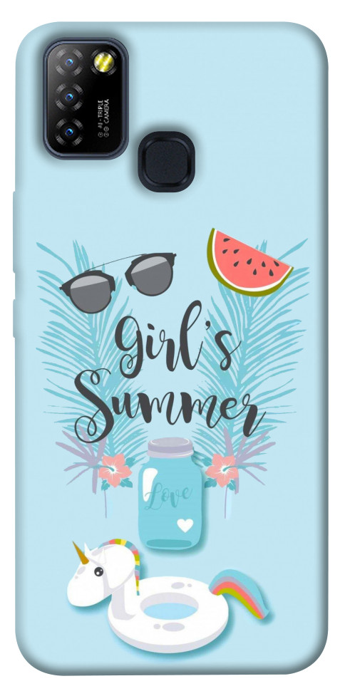 

Чехол Girls summer для Infinix Hot 10 Lite 1643653