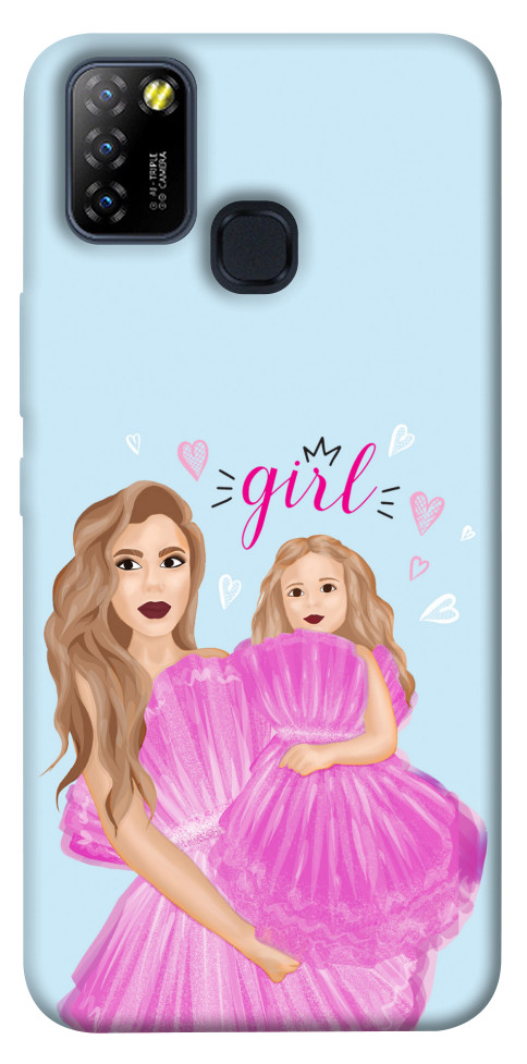 

Чехол Girls couple look для Infinix Hot 10 Lite 1643685