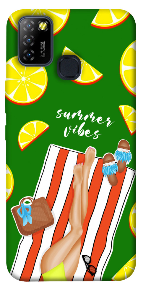 

Чохол Summer girl для Infinix Hot 10 Lite 1643694