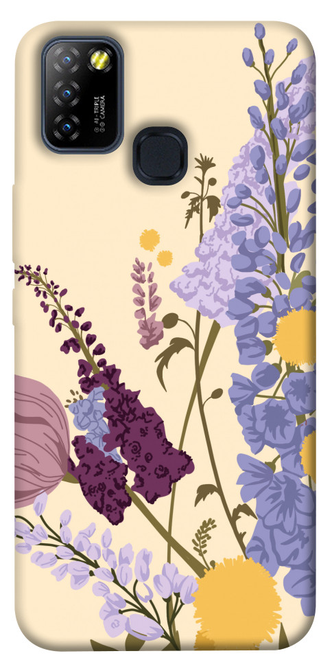 Чехол Flowers art для Infinix Hot 10 Lite