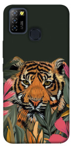 Чехол Нарисованный тигр для Infinix Hot 10 Lite