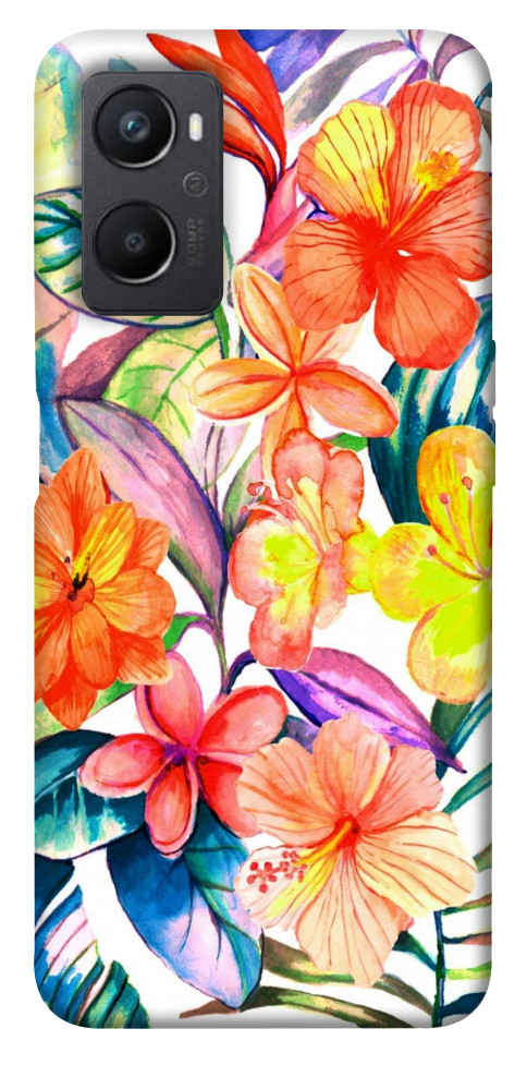 

Чехол Цветочный коктейль для Oppo A36 1644064