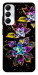 Чохол Flowers on black для Galaxy A05s