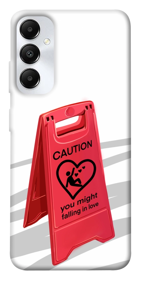 Чехол Caution falling in love для Galaxy A05s