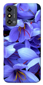 Чехол Фиолетовый сад для ZTE Blade A53