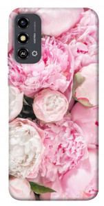 Чохол Pink peonies для ZTE Blade A53