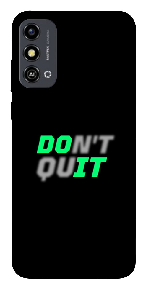 

Чехол Don't quit для ZTE Blade A53 1654602