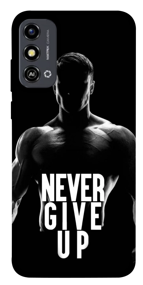 Чохол Never give up для ZTE Blade A53