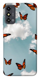 Чохол Summer butterfly для ZTE Blade A53