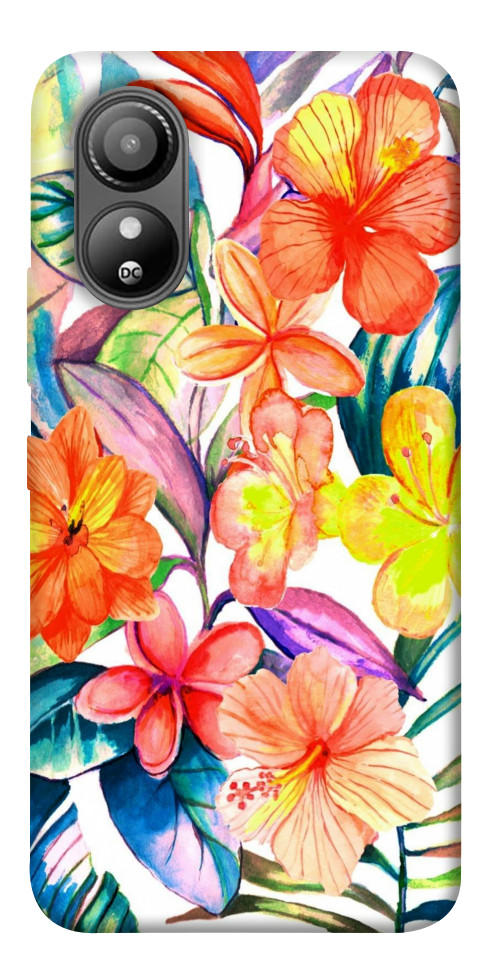 

Чехол Цветочный коктейль для ZTE Blade L220 1654725