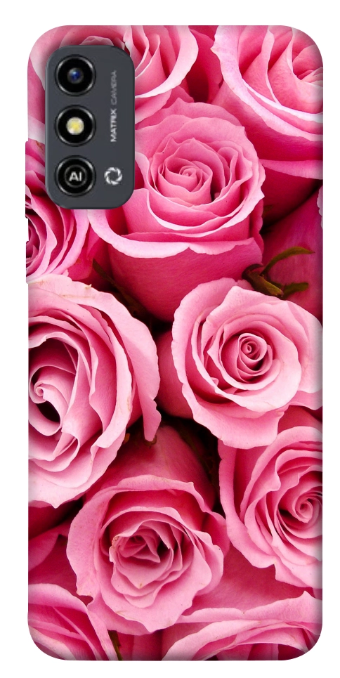 Чехол Bouquet of roses для ZTE Blade A53