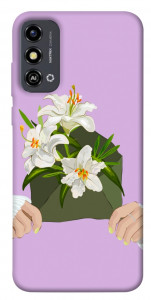 Чохол Flower message для ZTE Blade A53