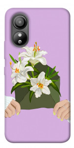 Чохол Flower message для ZTE Blade L220