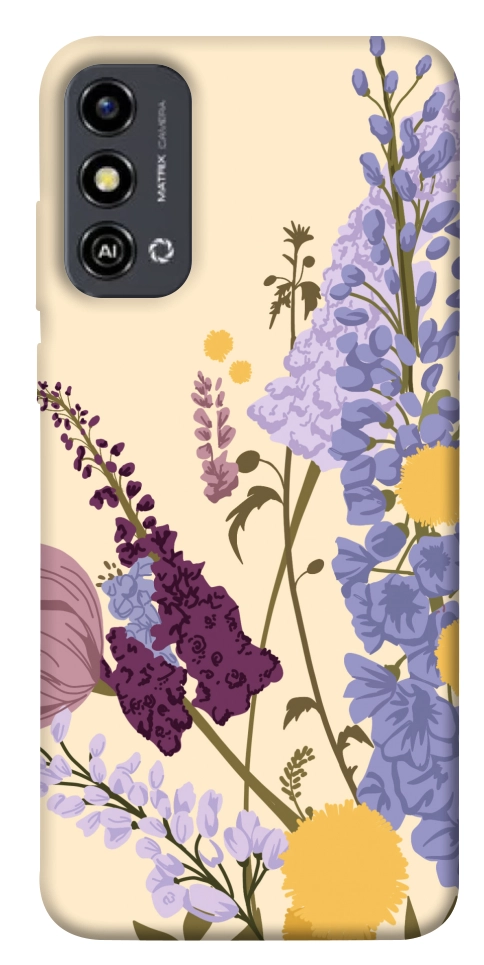 Чохол Flowers art для ZTE Blade A53