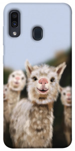 Чохол Funny llamas для Samsung Galaxy A30